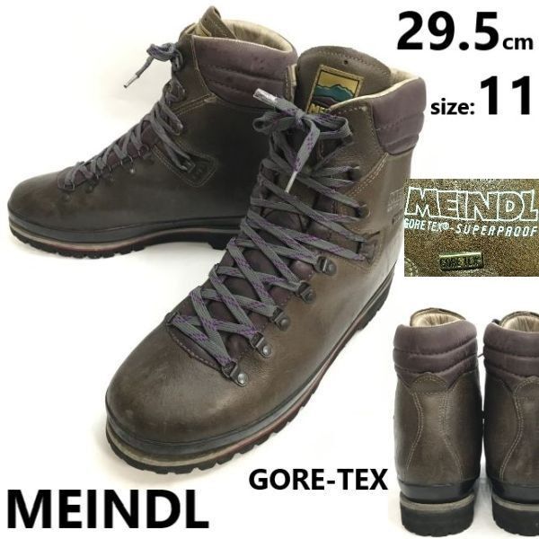MEINDL/マインドル★GORE-TEX/重登山靴/トレッキング/マウンテンブーツ【11/29.5/茶】ビブラムソール/Leather/Boots/shoes◆bWB112-10