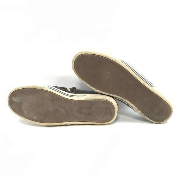 COACH/コーチ☆レザースニーカー【size:9.5M/27.0-27.5/brown/茶】靴
