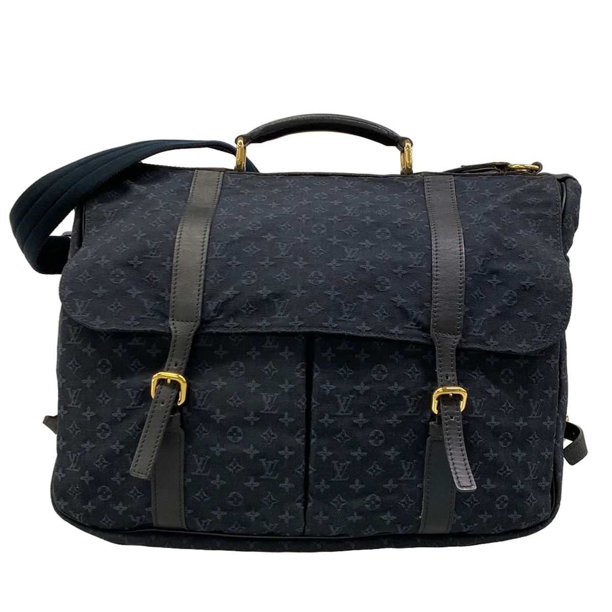 LOUIS VUITTON(ルイヴィトン) ショルダーバッグ モノグラムミニ ドゥニーズ M42311 TSTブルー