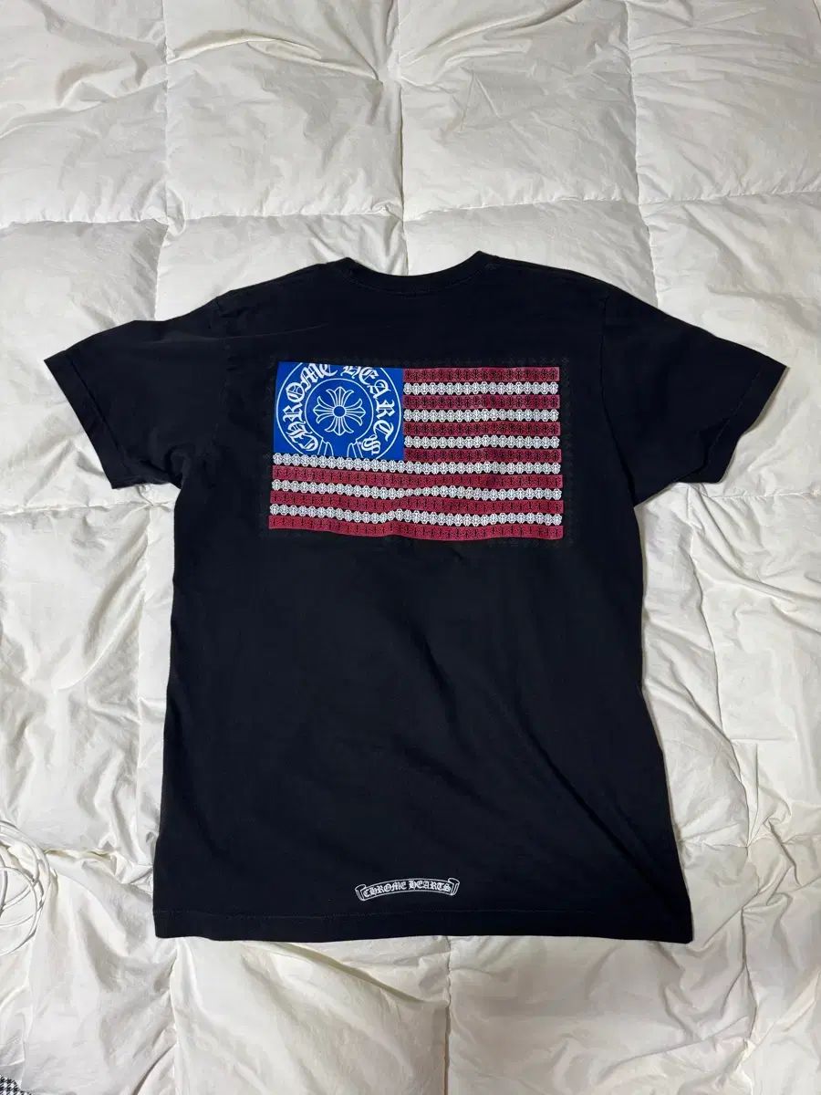 クロムハーツ アメリカン フラグ バインダガー Tシャツ L