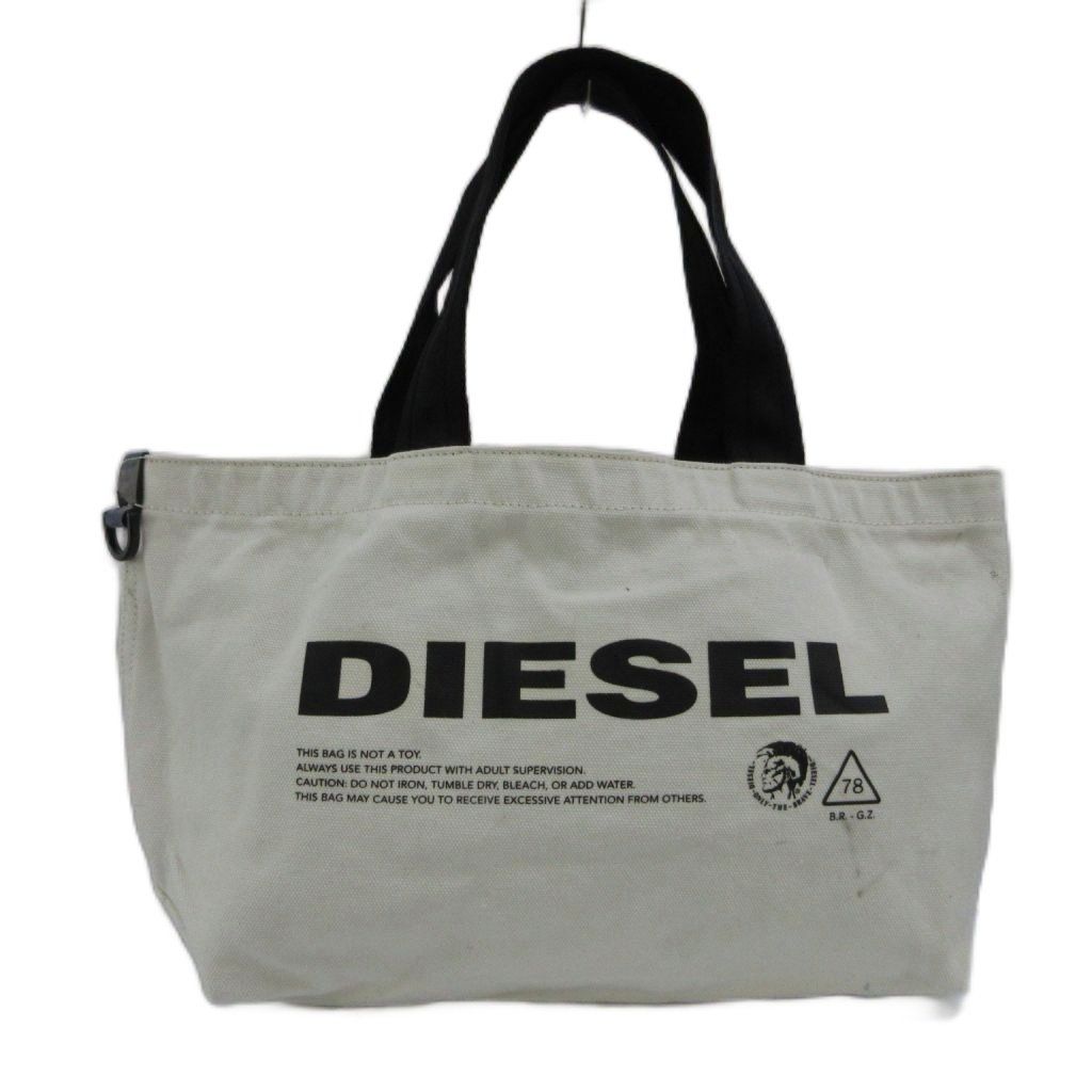 ディーゼル DIESEL トートバッグ ハンド リバーシブル キャンバス 迷彩