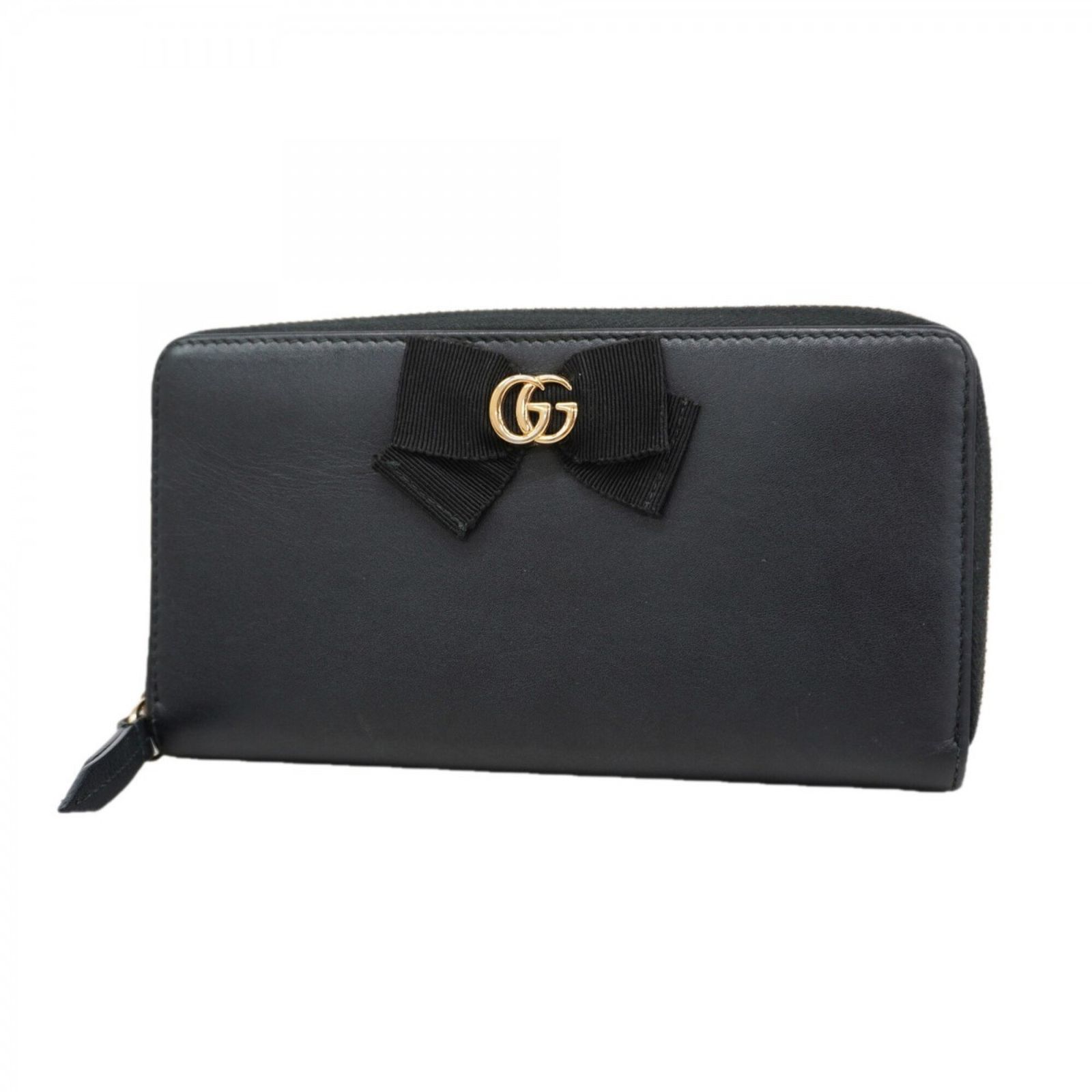 グッチ(Gucci) グッチ 長財布 435819 レザー ブラック レディース