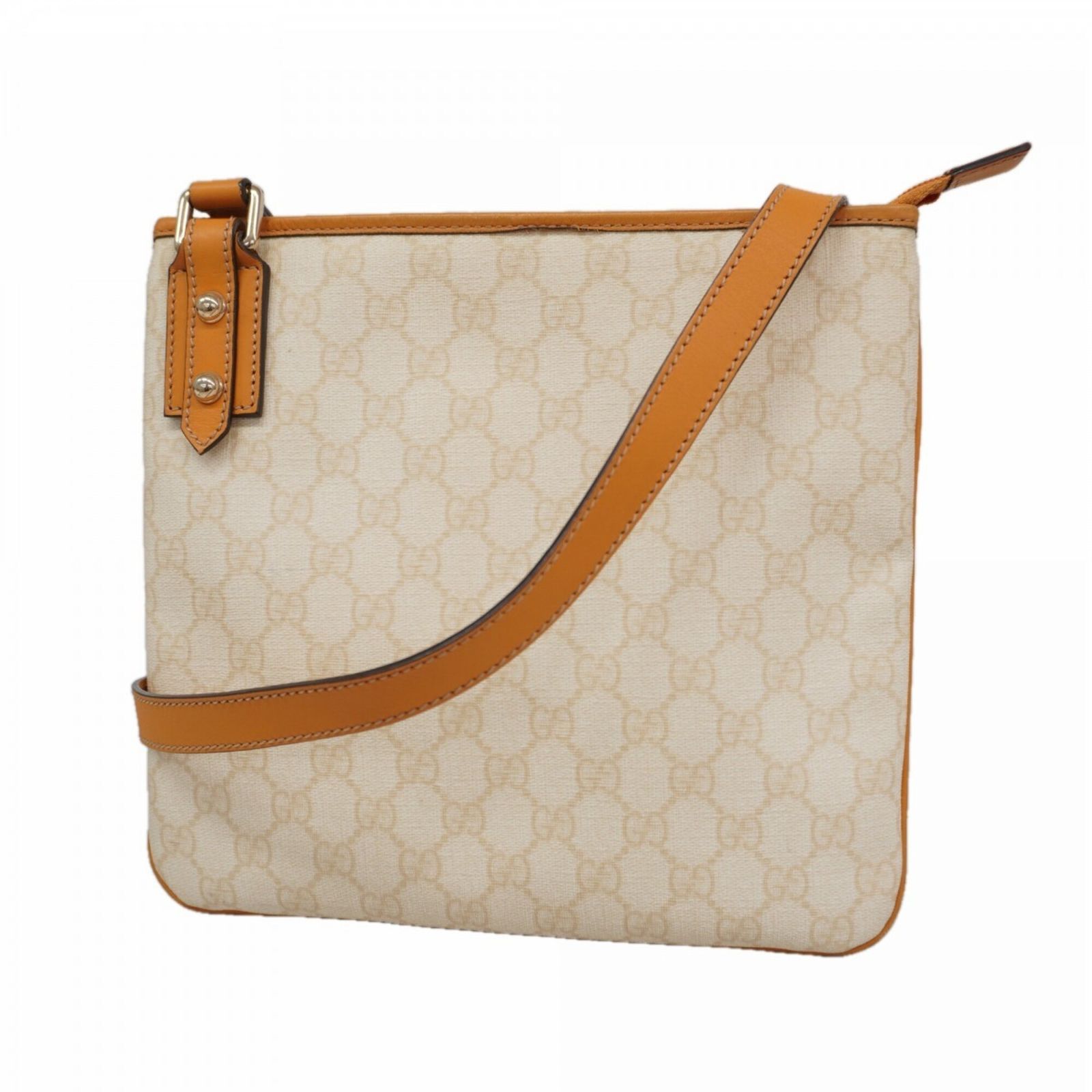 グッチ(Gucci) グッチ ショルダーバッグ GGスプリーム 257246 アイボリー シャンパンレディース