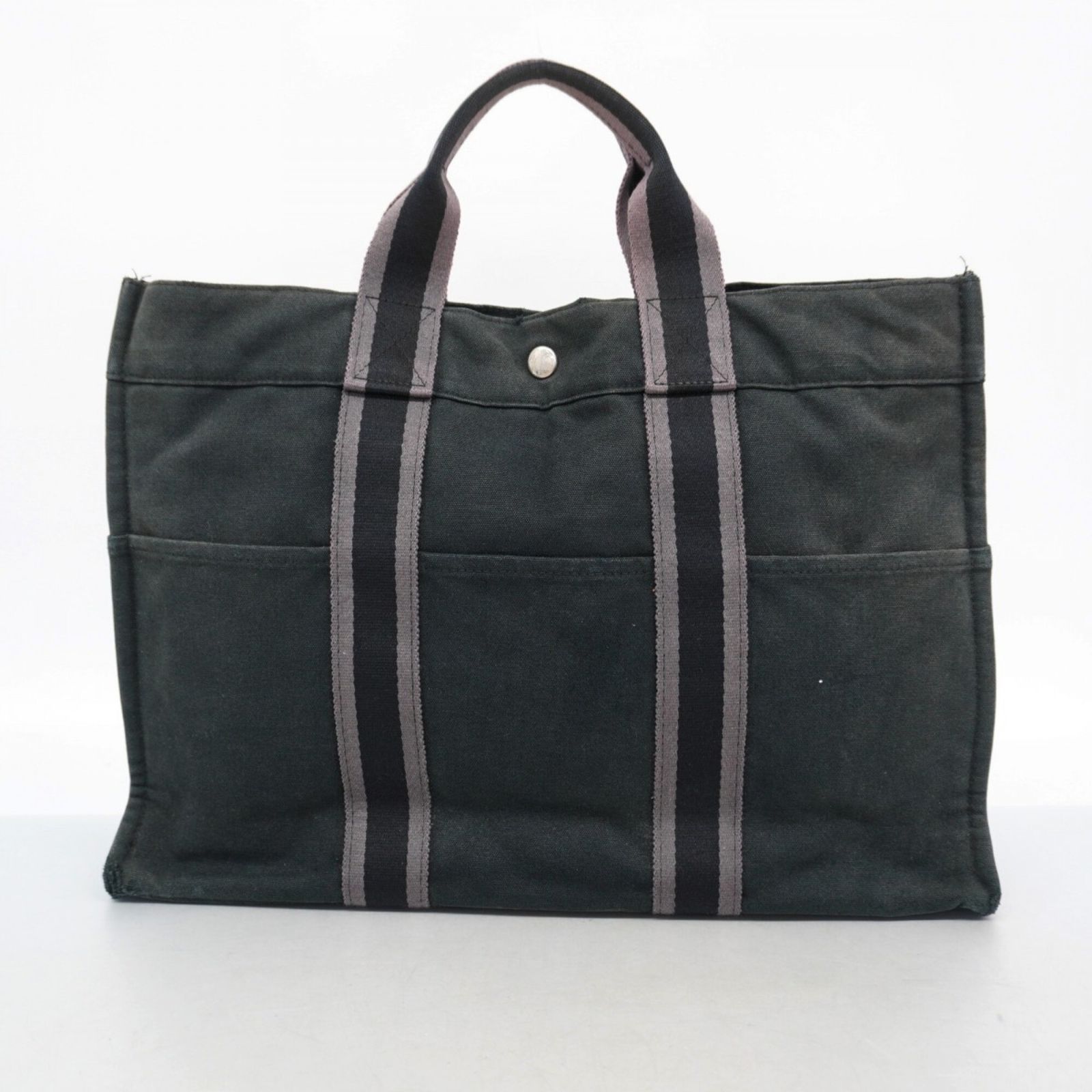 エルメス(Hermes) エルメス トートバッグ フールトゥMM キャンバス