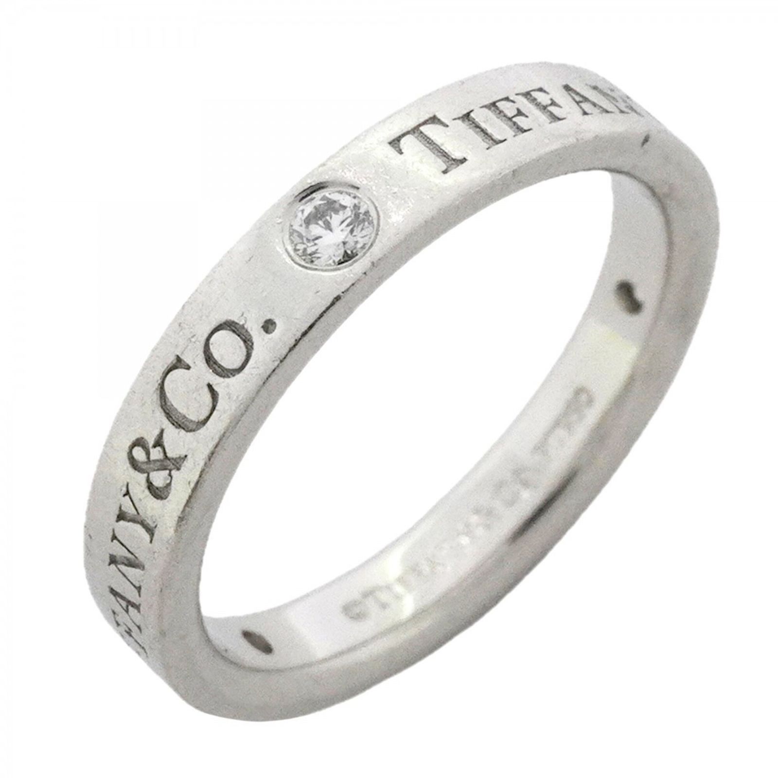 ティファニー(Tiffany) ティファニー リング フラットバンド 3PD Pt950 プラチナ ダイヤモンド 7.5号レディース 53,246円