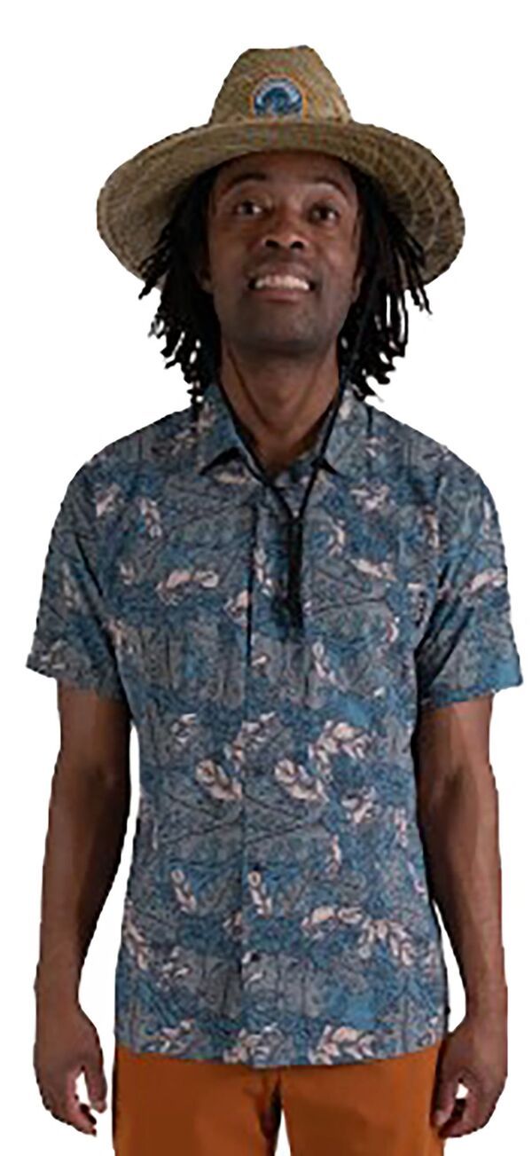フライロー メンズ トップス シャツ Flylow Mens Wesley ButtonUp Bike Shirt River