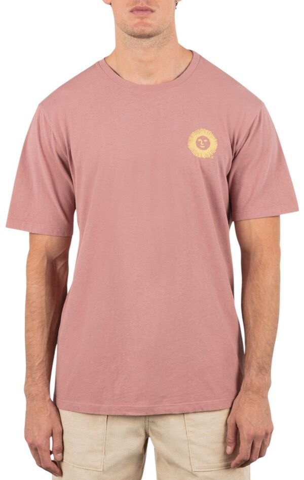 ハーレー メンズ トップス Tシャツ Hurley Mensunny Diashort Sleeve TShirt Phantom Rose