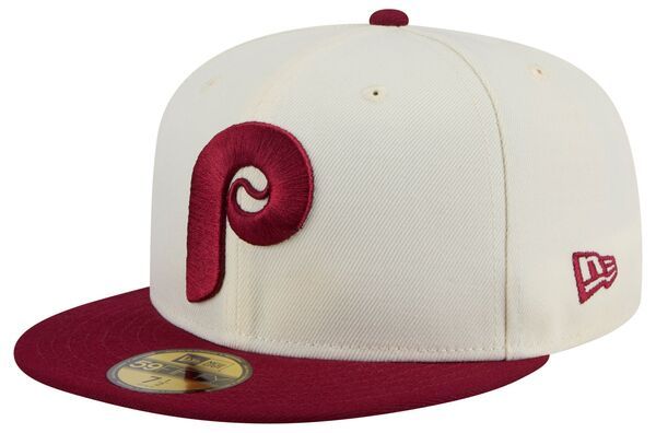 ニューエラ レディース アクセサリー 帽子 New Eradult Philadelphia Phillies Red Evergreen 59Fifty Fitted Hat NoColor レッド