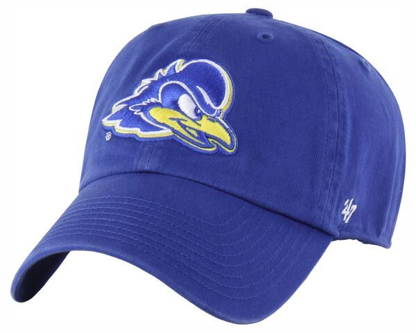 フォーティーセブン レディース アクセサリー 帽子 ロゴ 47 Adult Delaware Fightin Blue Hens Royalogo Clean Up Adjustable Hat No