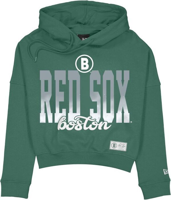 ニューエラ レディース アウター パーカー・スウェット New Era Womens Boston Red Sox City Connecthrowback Hoodie NoColor レッド