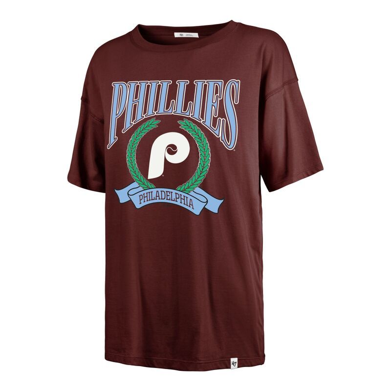 フォーティーセブン レディース トップス Tシャツ 47 Womens Philadelphia Phillies Red Flaunt Sadie TShirt NoColor レッド