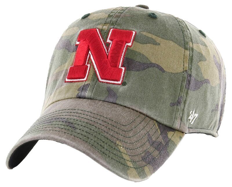 フォーティーセブン レディース アクセサリー 帽子 47 Adult Nebraska Cornhuskers Camo Clean Up Adjustable Hat NoColor