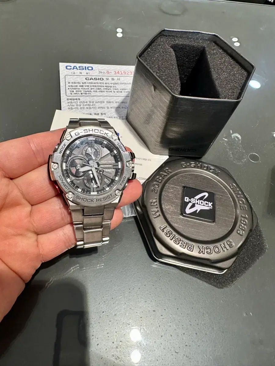 CASIO G-SHOCK ジスチール 出品