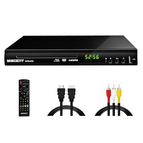DVD ブルーレイプレーヤー フルHD 1080P Dolby Digital DTS 高速起動 DVDプレーヤー CPRM PAL/NTSC再生対応 同軸/HDMI/AV出力 USB(外付けHDD対応) Blu-ray Region A/1 e5214885