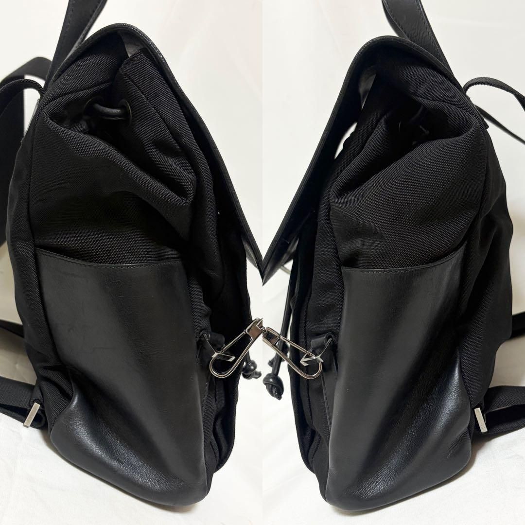GUCCI グッチ バックパック レザー ナイロン ブラック 003・0233 