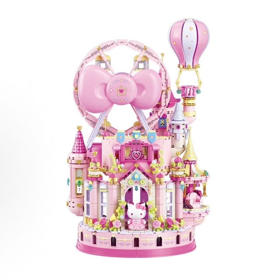 新作】TOP TOY Hello Kitty ハローキティ 粉願城堡 ピンクキャッスル