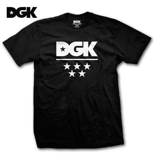 DGK ALL STAR Tシャツ BLACK クラシック ブラック スケートボード オールスター