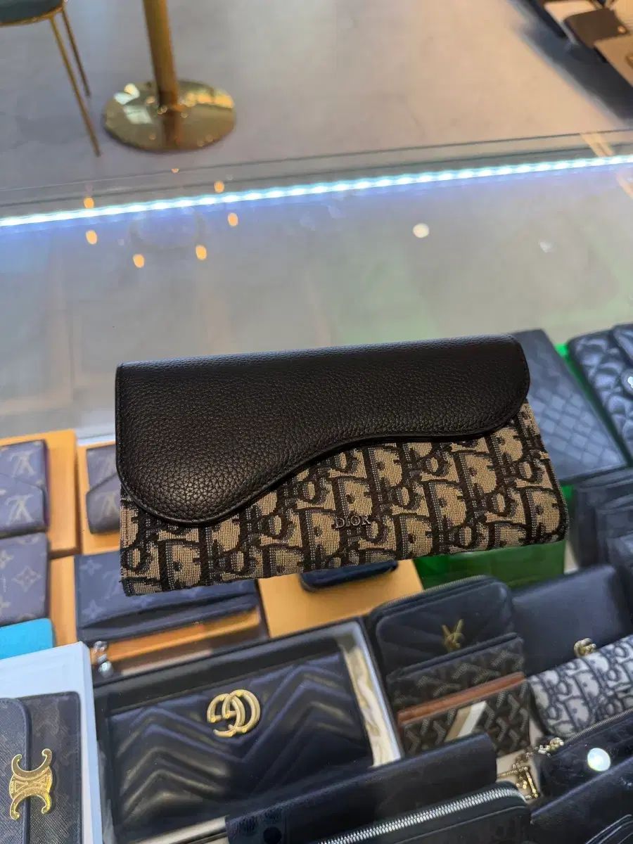 正規品 ディオール フラップ 長財布