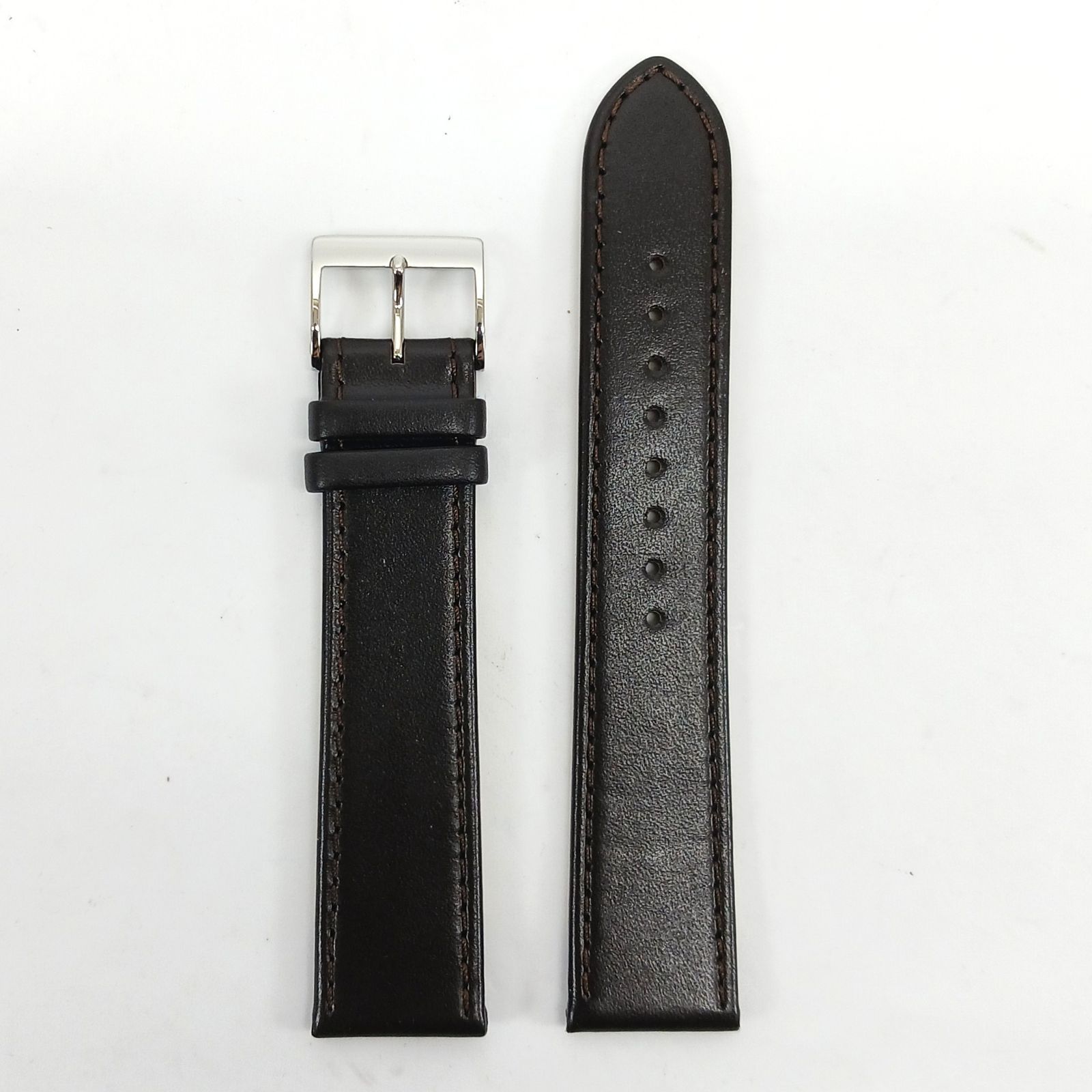 【ほぼ未使用】 JUNGHANS ユンハンス Max Bill マックスビル用 レザーベルト 替ベルト 20mm カーフレザー 7,100円