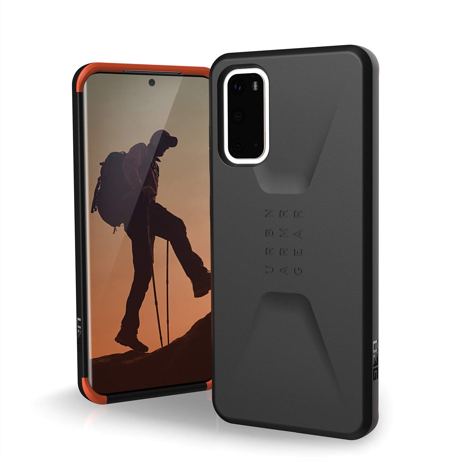 新品 URBAN ARMOR GEAR Galaxy S20対応耐衝撃ケース CIVILIAN ブラック 【日本正規代理店】 UAG-GLXS20C-BK