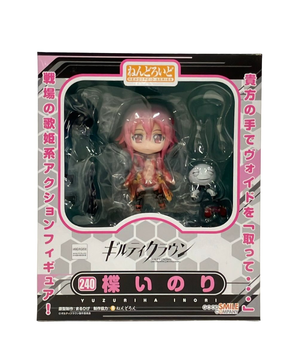 美品 グッドスマイルカンパニー ギルティクラウン ねんどろいど 240 楪いのり フィギュア