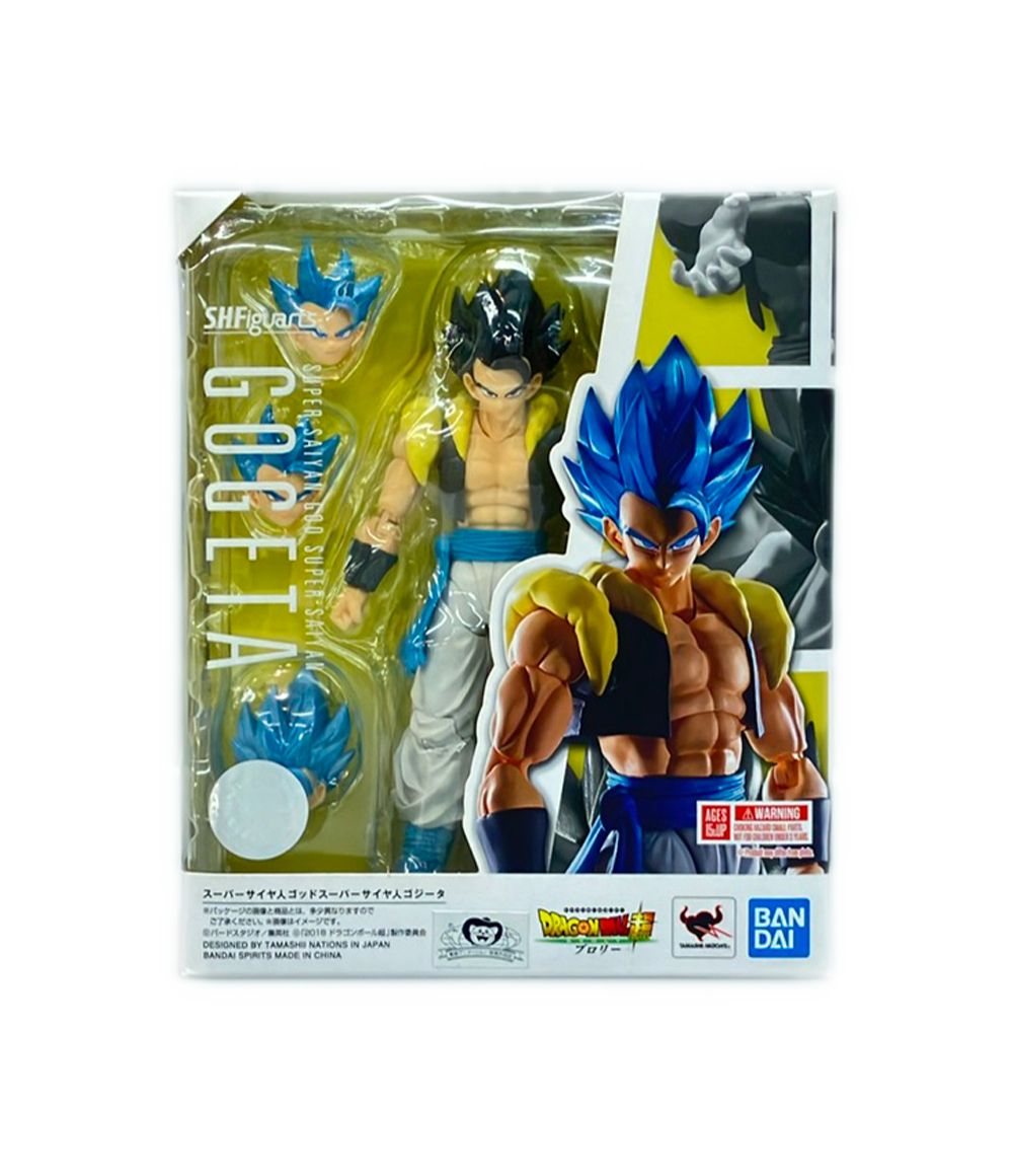 バンダイ ドラゴンボール超 ブロリー S.H.Figuarts スーパーサイヤ人ゴッドスーパーサイヤ人ゴジータ フィギュア