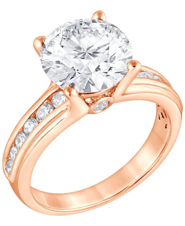 バッジェリーミシュカ レディース アクセサリー リング Badgley Mischka Bagley Mischka Certified Lab Grown Diamond Channel Set E