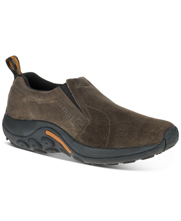メレル メンズ シューズ スリッポン・ローファー スエード Merrell Jungle Suede Moc SlipOn Shoes Gunsmoke