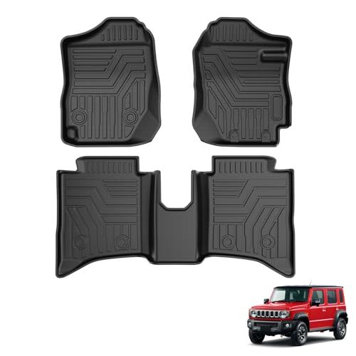 Cartist ジムニー ノマド フロアマット 5ドア JC74型 MT車専用 立体カーマット 3Dフロアマット JIMNY NOMADE JC74W ワゴン 2025年4月～現行 立体構造 防水マット 滑り防止 耐汚れ 耐磨耗性 TPE素材 カスタムパーAR