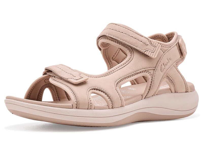 クラークス レディース シューズ サンダル Clarks Mira Free Sand Nubuck サンド