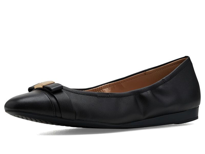 コールハーン レディース シューズ サンダル Cole Haan Gotova Bow Black Leather ブラック