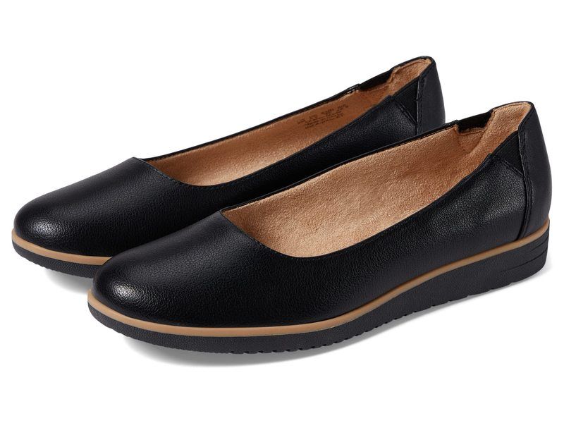 ナチュライザー レディース シューズ サンダル SOUL Naturalizer IdeaBallet Black Synthetic ブラック