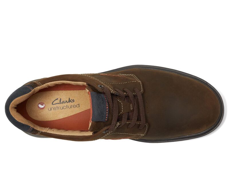 クラークス メンズ シューズ スニーカー Clarks Un Briley Pace Brownubuck ブラウン