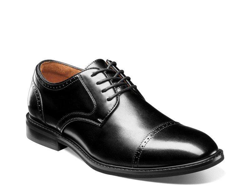 ステイシーアダムス メンズ シューズ オックスフォード キャップ Stacy Adams Bailey Cap Toe Oxford Black ブラック