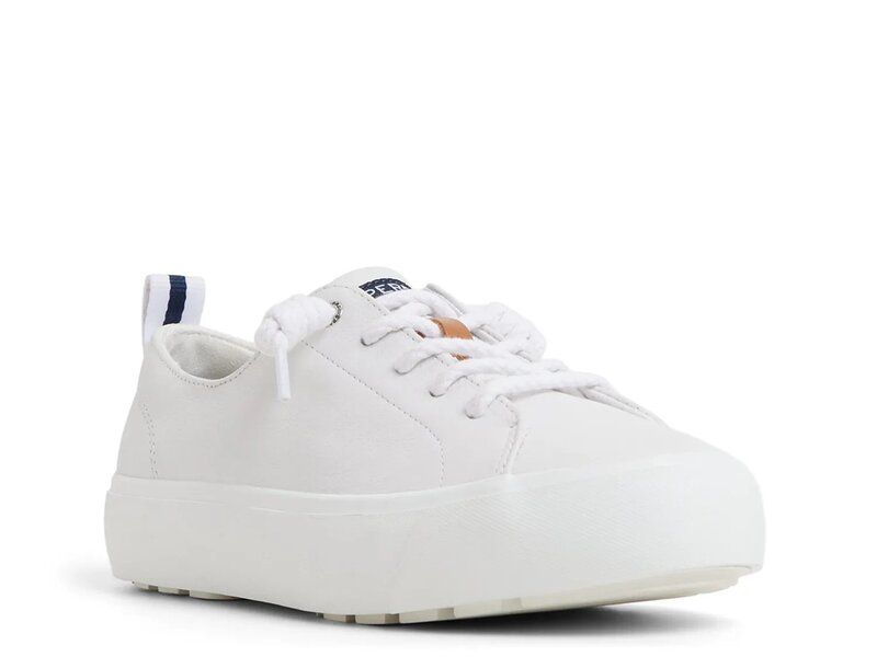 スペリー レディース シューズ スニーカー プラットフォーム Sperry Cove Platform Sneaker White ホワイト