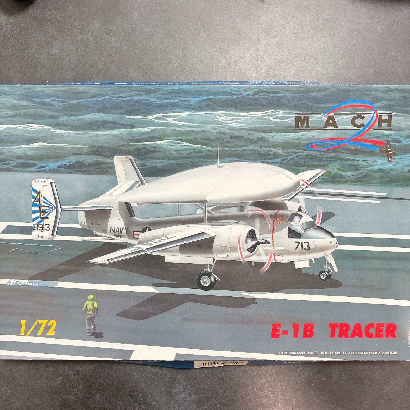 MACH2 マッハ2 1/72 E-1B トレーサー プラモデル