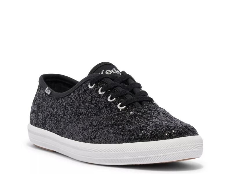 ケッズ レディース シューズ スニーカー KedsChampion Sneaker Womens Black Glitter ブラック