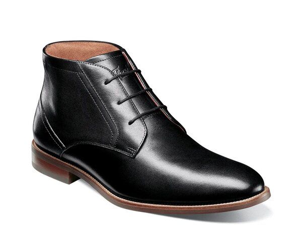 フローシャイム メンズ シューズ ブーツ・レインブーツ Florsheim Rucci Plain Toe Chukka Boot Black ブラック