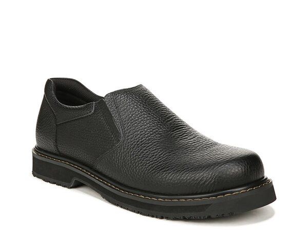 ドクター・ショール メンズ シューズ スリッポン・ローファー Dr Scholls Winder II Work SlipOn Mens Black ブラック