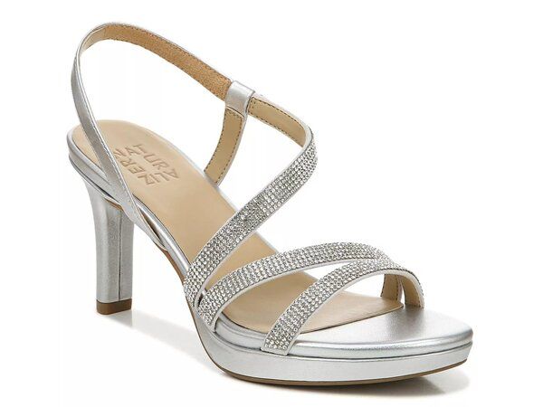ナチュライザー レディース シューズ サンダル プラットフォーム Naturalizer Brenta2 Platform Sandal Silver シルバー