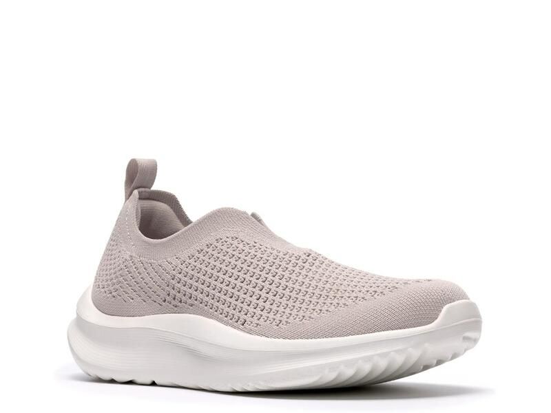 クラークス レディース シューズ スリッポン・ローファー スニーカー ニット Clarksolevana Knit SlipOn Sneaker Pale Grey グレー