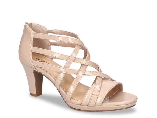 イージーストリート レディース シューズ サンダル Easy Street Bee Sandal Beige ベージュ