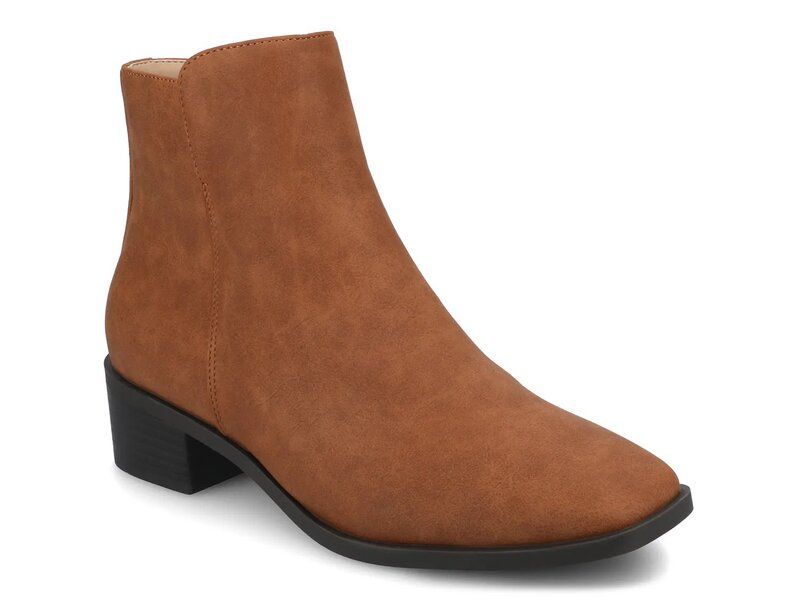 ジャーニー レディース シューズ ブーツ・レインブーツ キャップ Journee Cappri Bootie Cognac