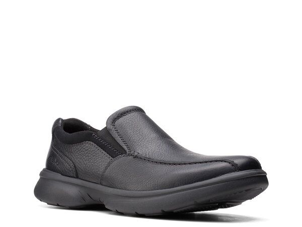 クラークス メンズ シューズ スリッポン・ローファー Clarks Bradley Step Loafer Black ブラック