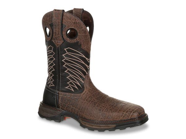 ドゥランゴ メンズ シューズ ブーツ・レインブーツ Tシャツ ブーツ Durango Maverick XP Steel Toe Cowboy Boot Dark Brown ブラウン