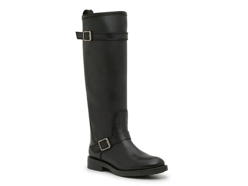 スティーブ マデン レディース シューズ ブーツ・レインブーツ Steve Madden Sady Boot Black Leather ブラック