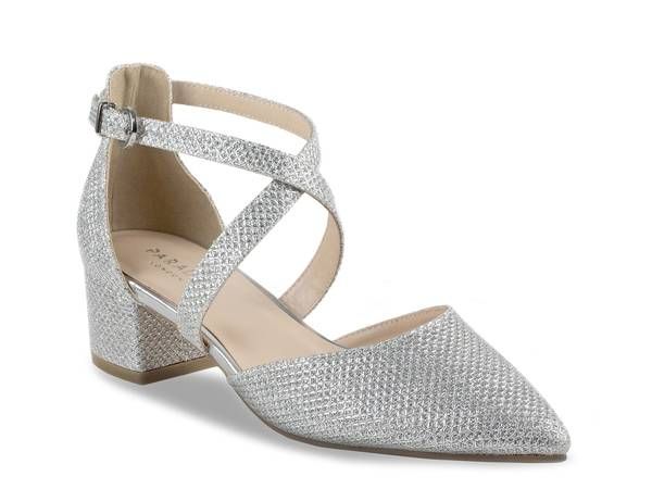 パラドックスロンドン レディース シューズ パンプス Paradox London Francis Pump Silver Metallic シルバー