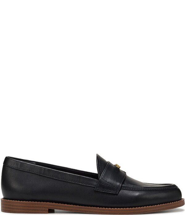 フランコサルト レディース シューズ パンプス レザー ローファー Franco Sarto Stellan Leather Loafers Black ブラック