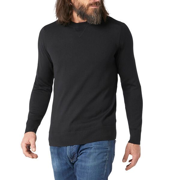 スマートウール メンズ アウター パーカー・スウェット セーター Smartwool Mensparwood Crew Sweater Black ブラック