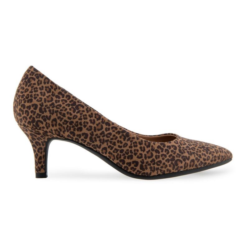 エアロソールズ レディース シューズ パンプス ミニ Aerosoles Elil Womens Mini Leopard Pumps Tan Mini Leopard タン